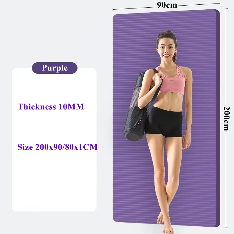 Pilates Yoga For Beginners - Yoga Matı Kaymaz Çevre Dostu Katlanabilir