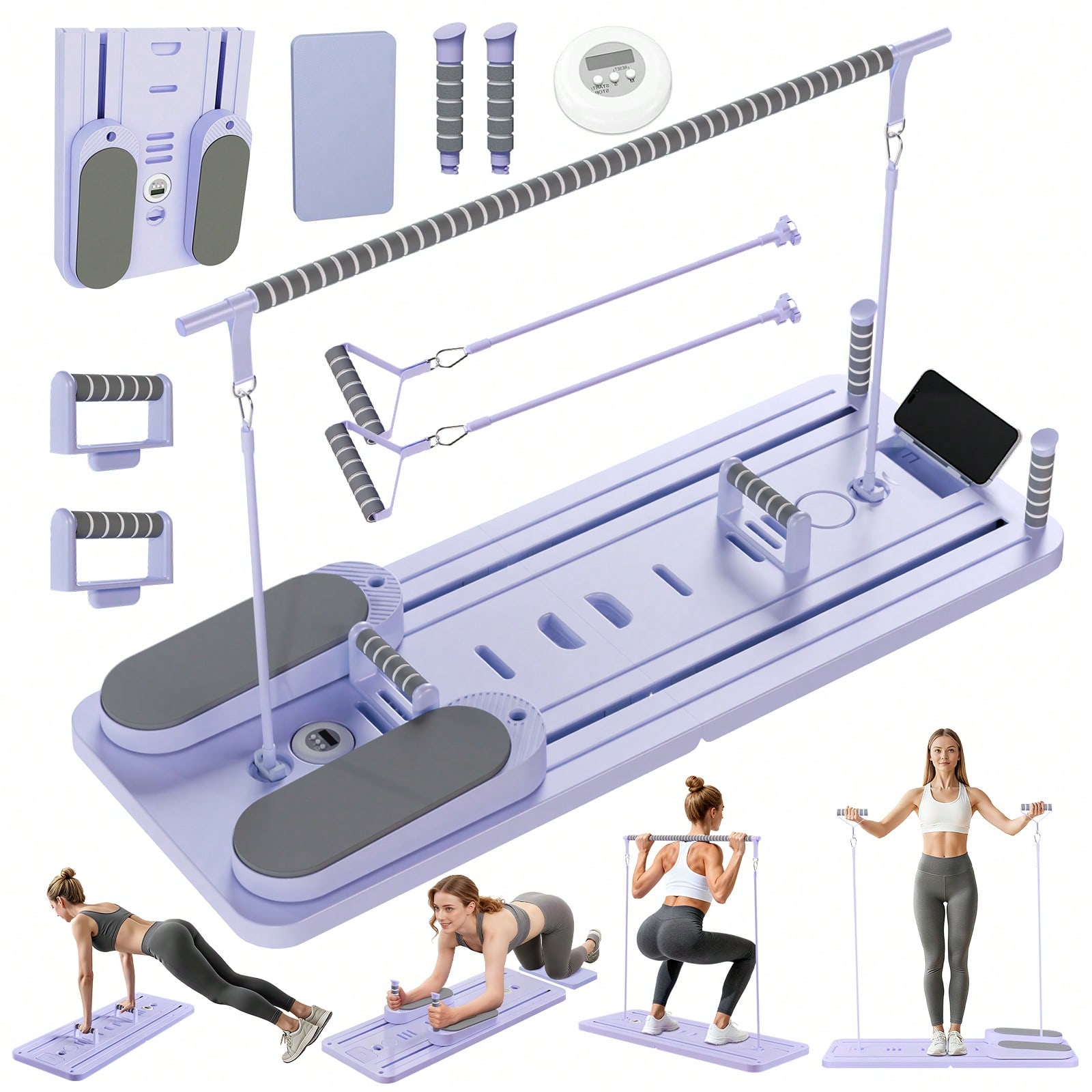 Pilates & Yoga En Talavera Raquel Díaz - Barlı Pilates Reformer, Telefon Tutuculu Pilates