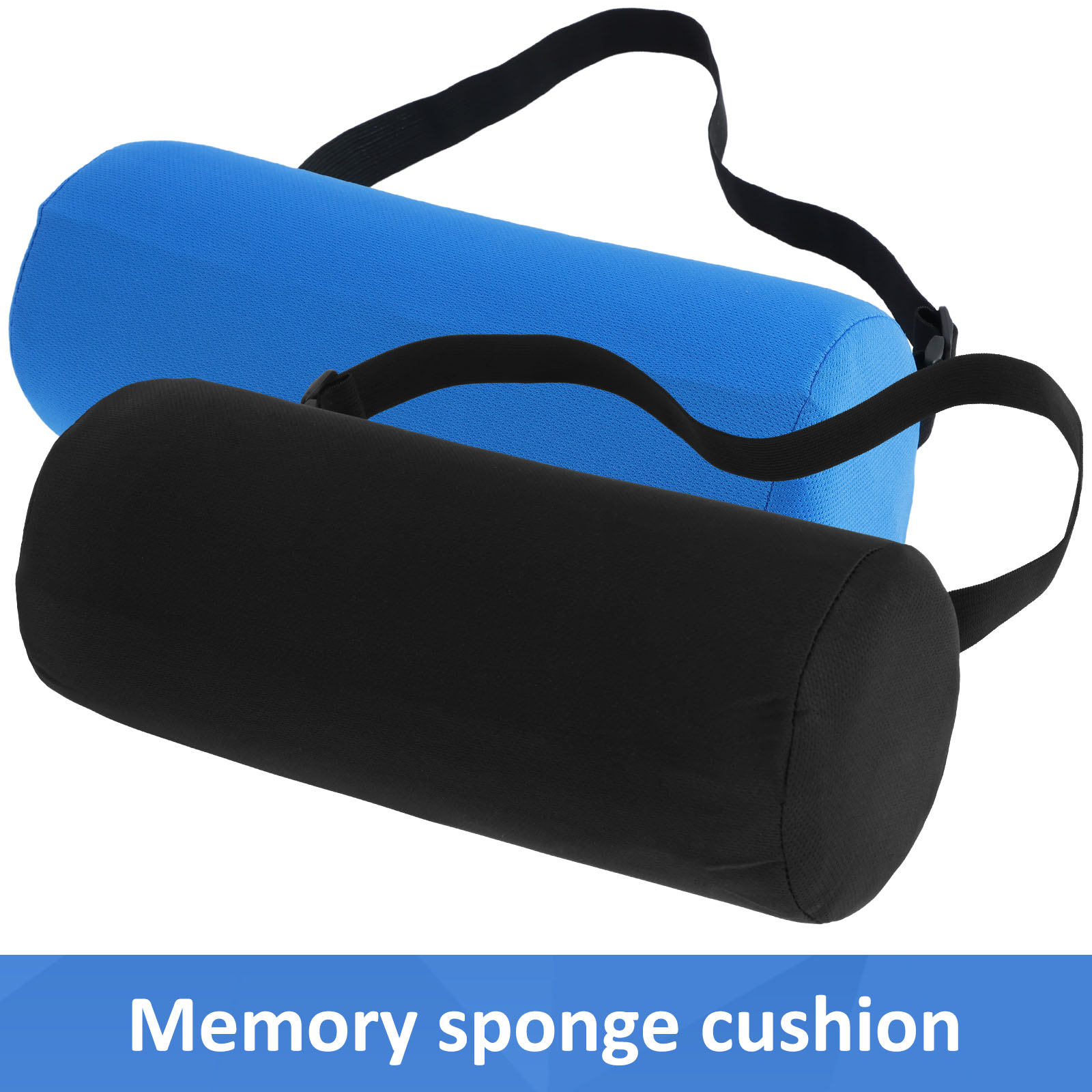 Bolster Cushion Round - Yuvarlak Bel Desteği Rulo Bellek Köpük