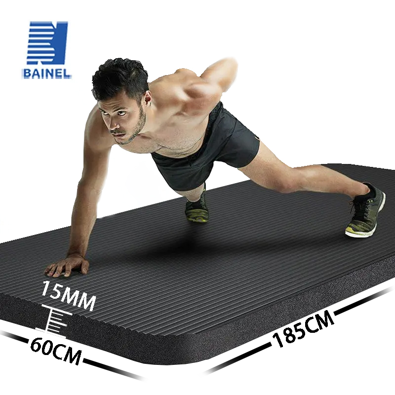 Pilates Yoga Mat - Kaymaz ekstra kalın 15mm Yoga Mat