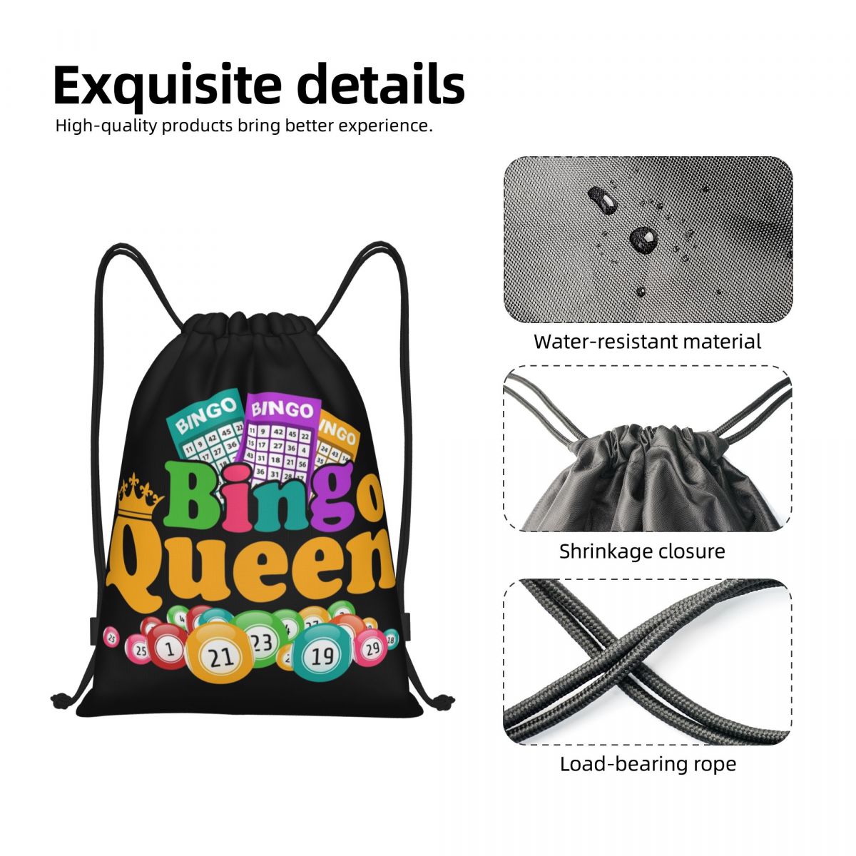 Özel Bingo kraliçe oyunu Lover - Pilates Yoga Bag incelemesi ve fiyatı
