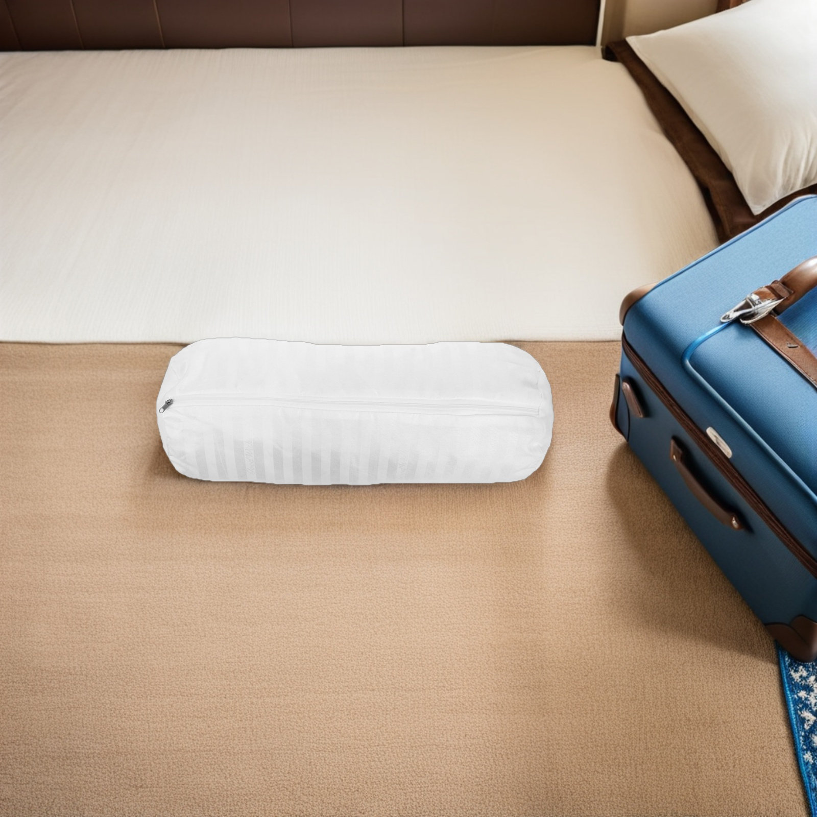 2 Adet Yuvarlak Fermuarlı Yast - Bolster Cushion Round incelemesi ve fiyatı