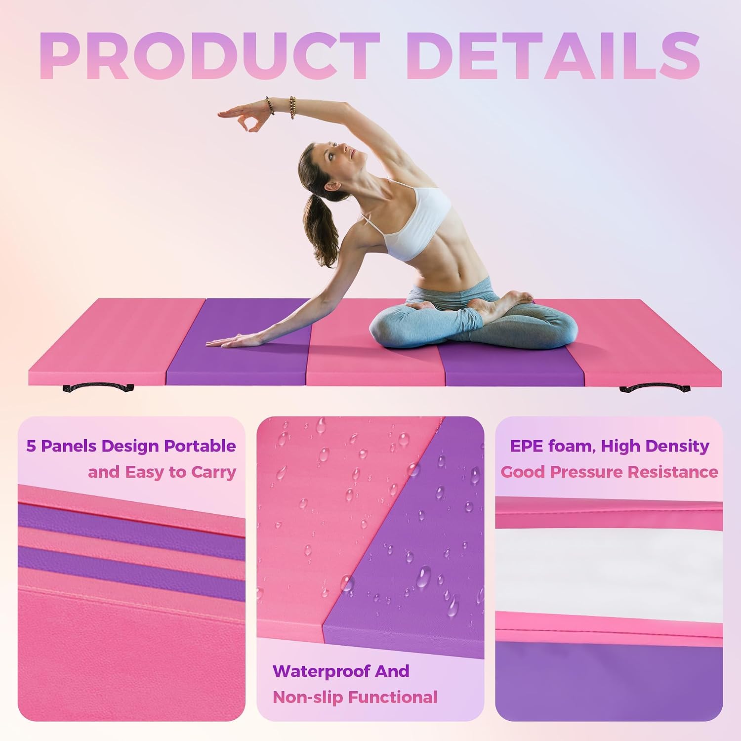 Katlanabilir Yoga Matı Jimnast - Pilates Yoga Mat incelemesi ve fiyatı