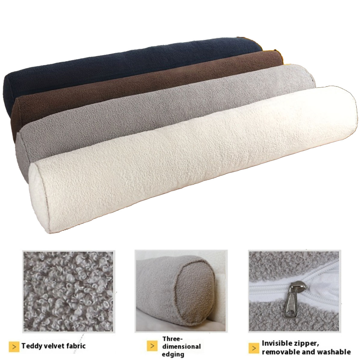Yuvarlak Destek Yastık Kılıfı  - Bolster Cushion Round incelemesi ve fiyatı