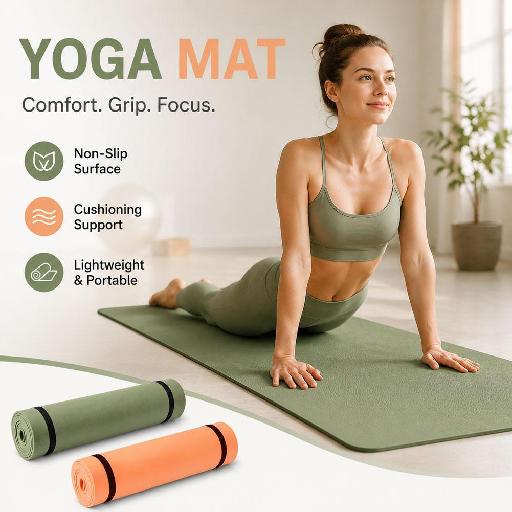 180x50cm Kaymaz Pilates Yoga M - Pilates Yoga Mat incelemesi ve fiyatı