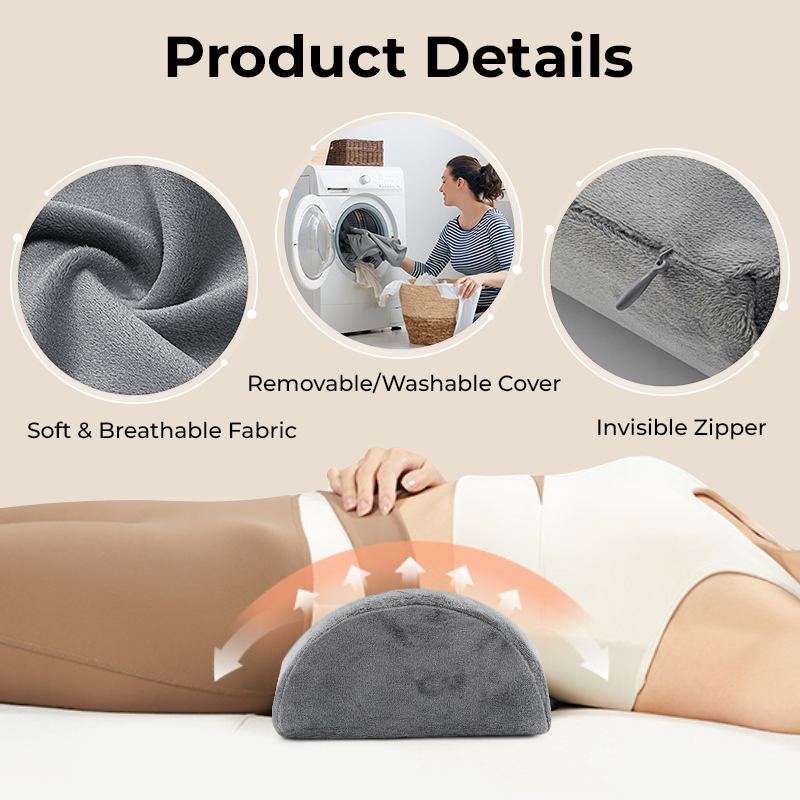 Yarım Ay Şeklinde Destek Yastı - Bolster Cushion Round incelemesi ve fiyatı